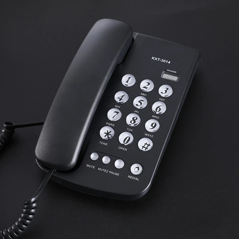Telefone Fixo com Fio e Botões Grandes KXT 3014