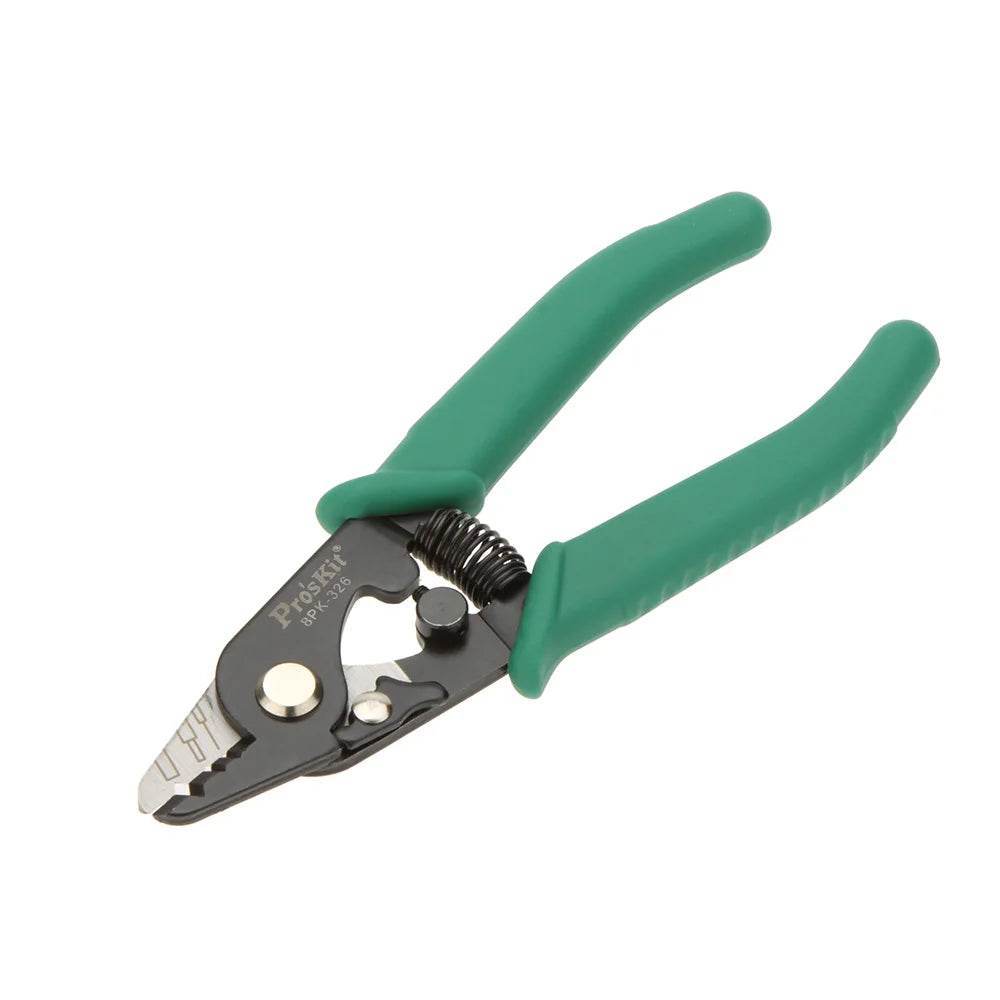 Alicate Decapador de Fibra Óptica Pro'sKit 8PK-326 - Ferramentaria