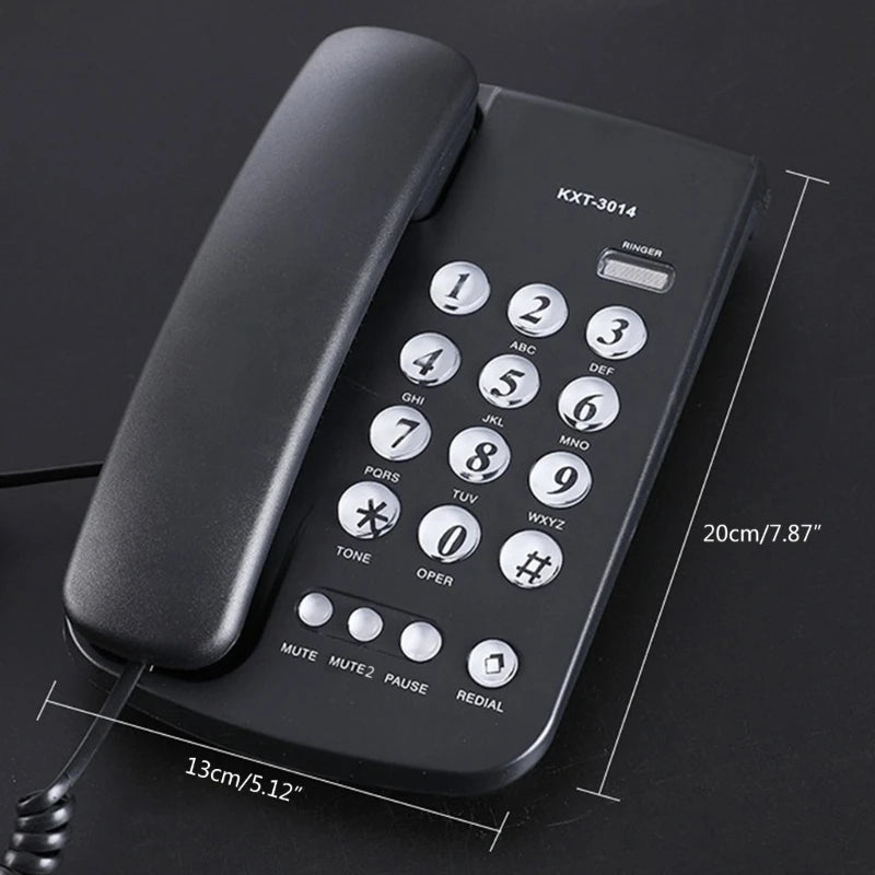 Telefone Fixo com Fio e Botões Grandes KXT 3014