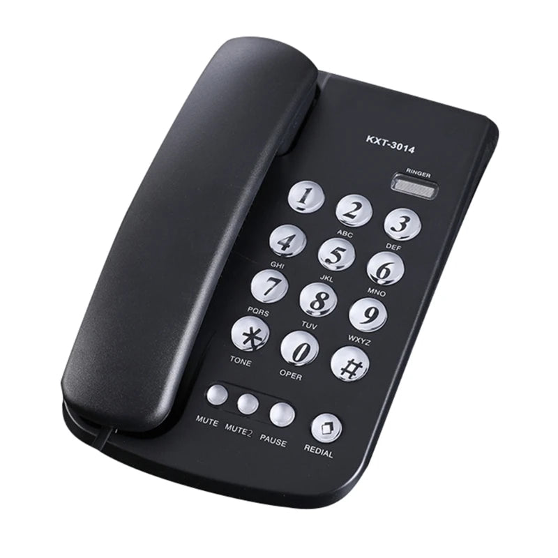 Telefone Fixo com Fio e Botões Grandes KXT 3014