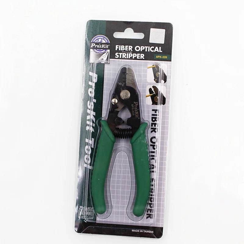 Alicate Decapador de Fibra Óptica Pro'sKit 8PK-326 - Ferramentaria