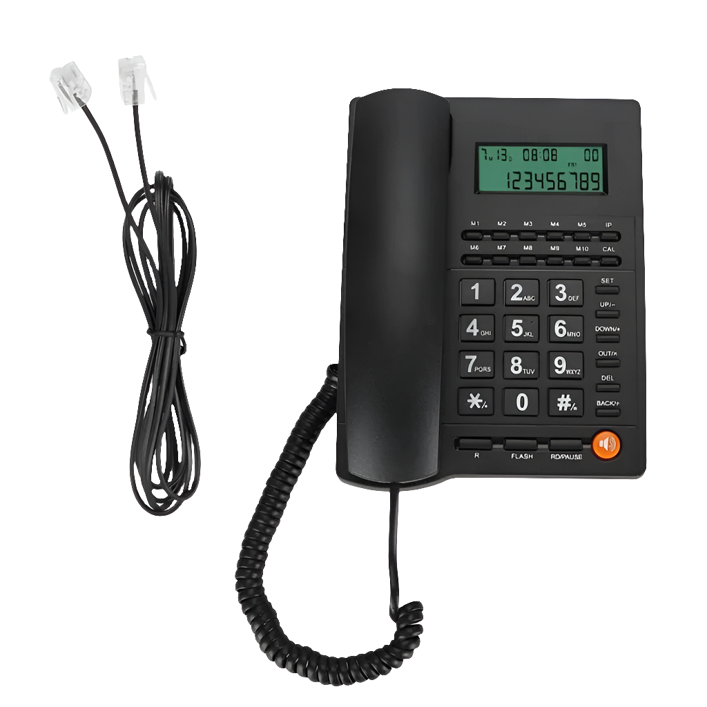Telefone Fixo com Fio Modelo: L019