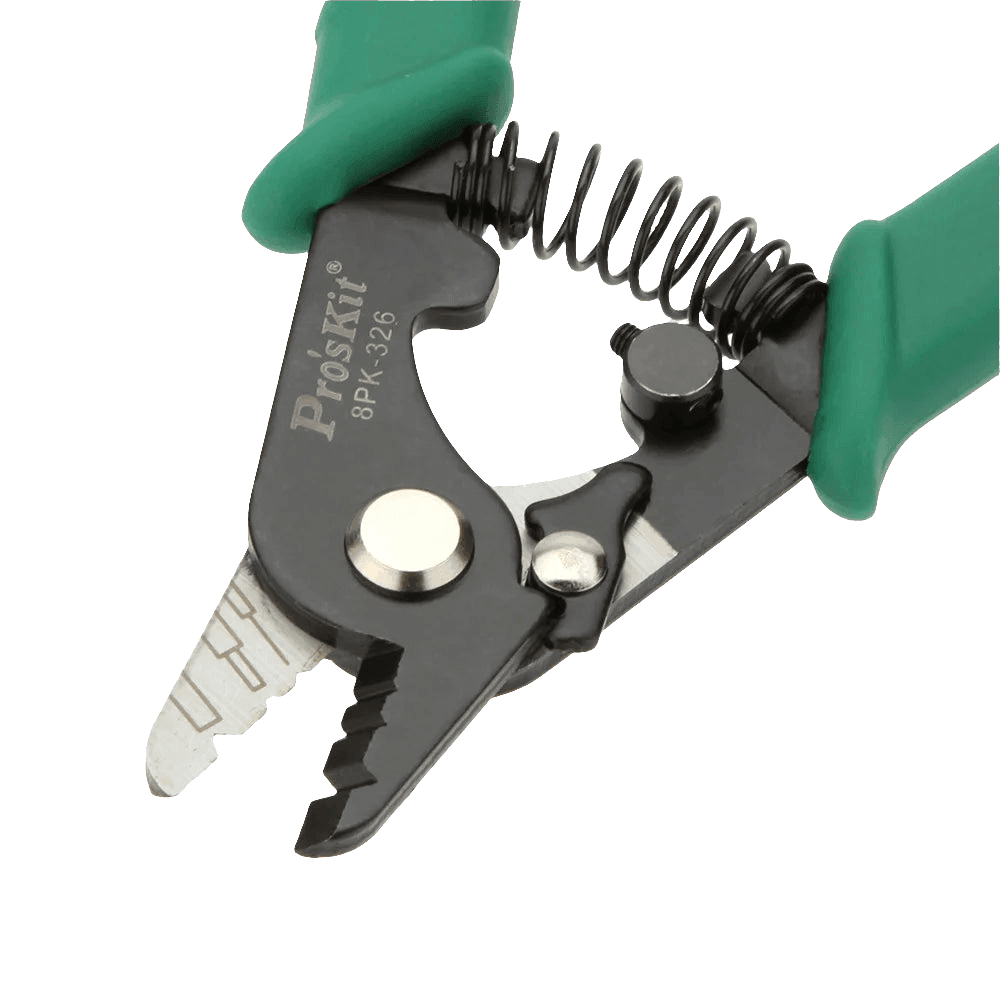 Alicate Decapador de Fibra Óptica Pro'sKit 8PK-326 - Ferramentaria