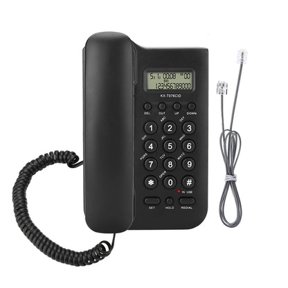 Telefone Fixo de Mesa ou Parede  Modelo: KX-T076