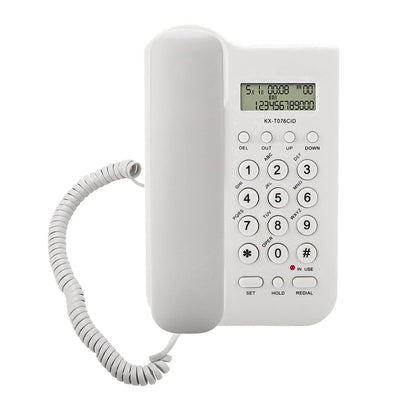 Telefone Fixo de Mesa ou Parede  Modelo: KX-T076