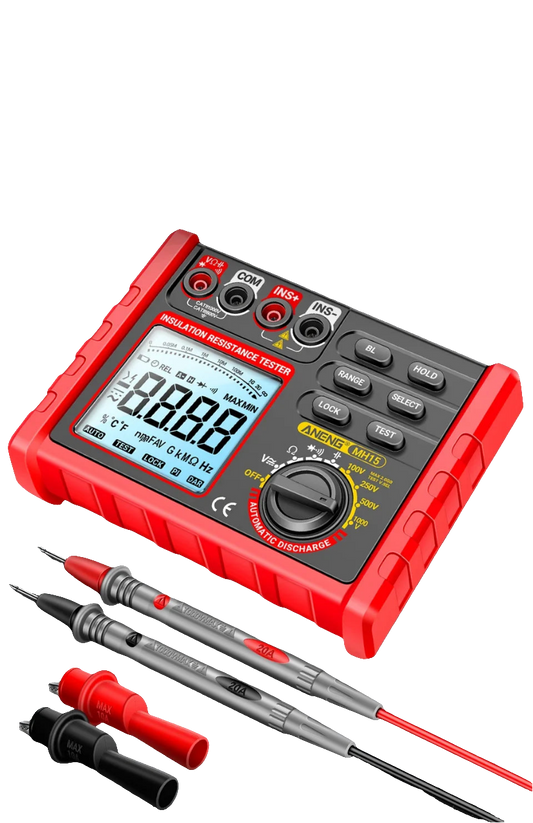 Medidor de Isolamento (Megger) ANENG MH15